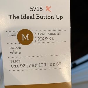 CAbi style #5715. The Ideal Button Up